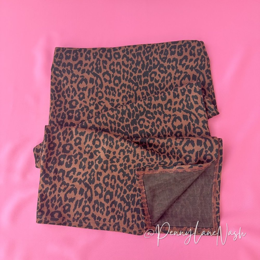 NWT Loft Leopard Print Side Slit Midi Skirt Size XXS - Picture 8 of 11